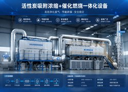 活性炭吸附浓缩+催化燃烧技术在VOCs废气治理中的应用
